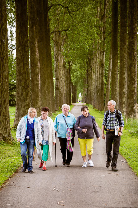 Wandeltochten met de lokale dienstencentra 
