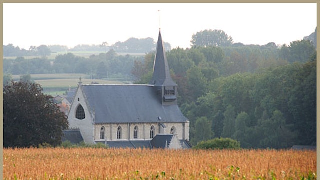 Vroeggotische kerk en Maria-retabel Onze-Lieve-Vrouw-Lombeek