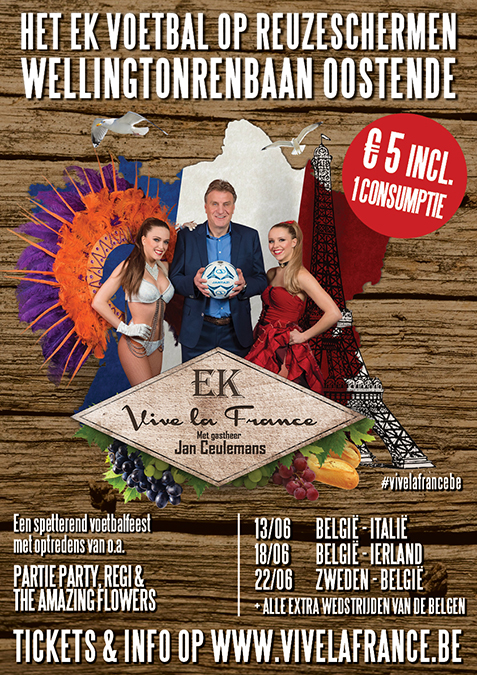 EK 2016: Vive La France à Ostende