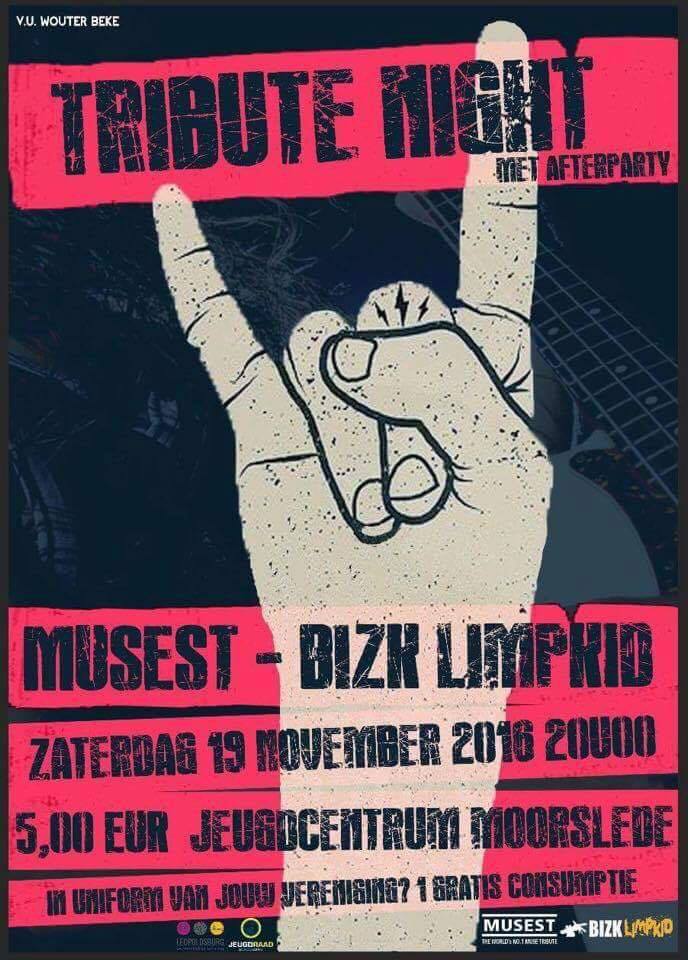 Tribute night @jeugdlokalen Leopoldsburg