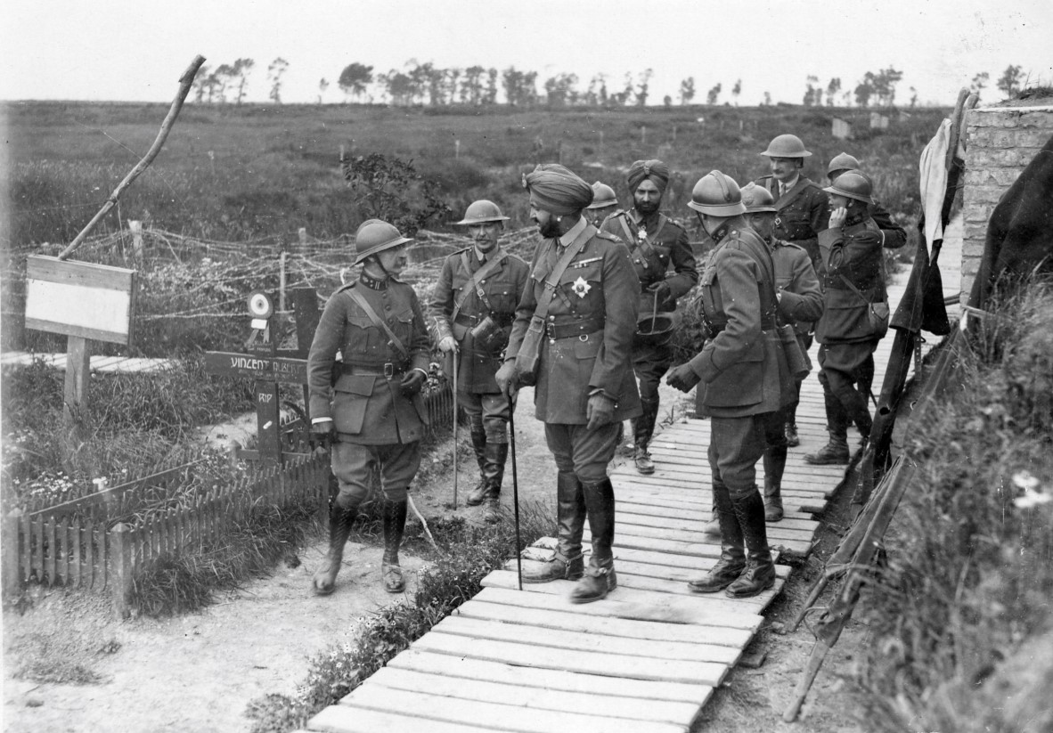 De Sikhs tijdens WO I