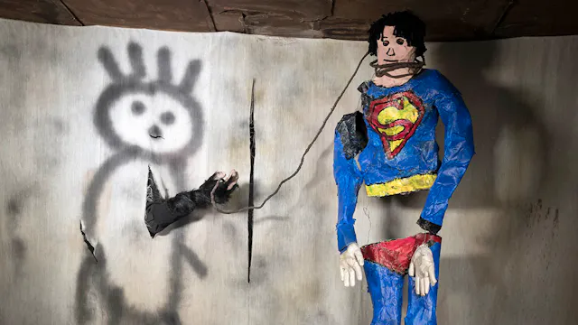 Roger Ballen, Superman, 2028. Copyright Roger Ballen.