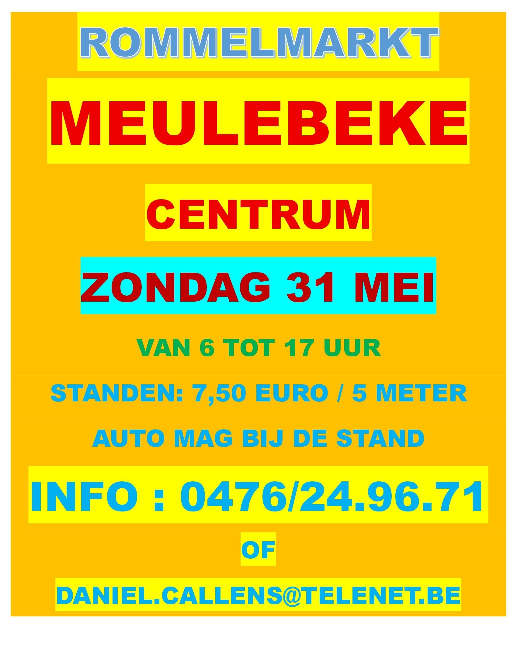 rommelmarkt meulebeke