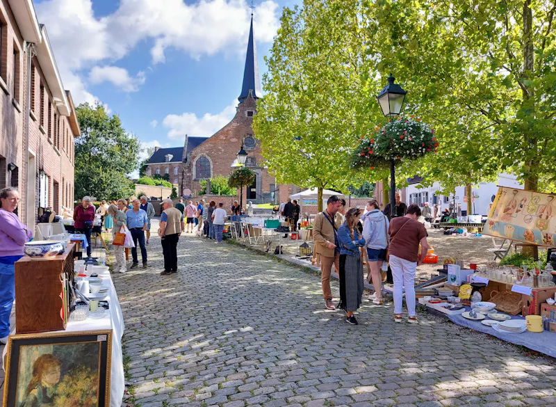 Rommelmarkt en Antiekmarkt Gaasbeek