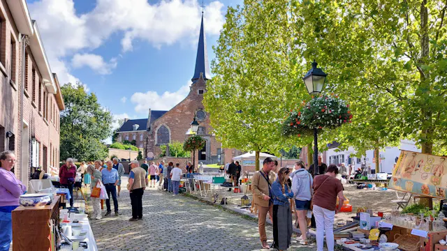 Rommelmarkt en Antiekmarkt Gaasbeek