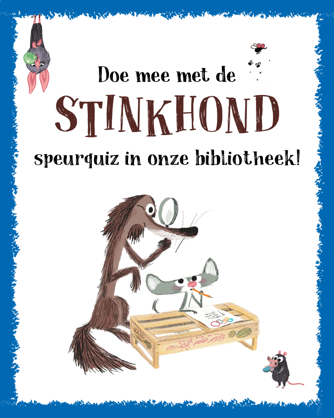 Jeugdboekenmaand: speurquiz Stinkhond