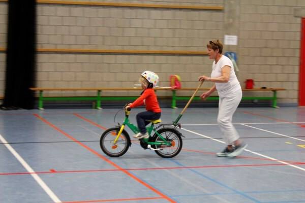 Kijk! Ik fiets