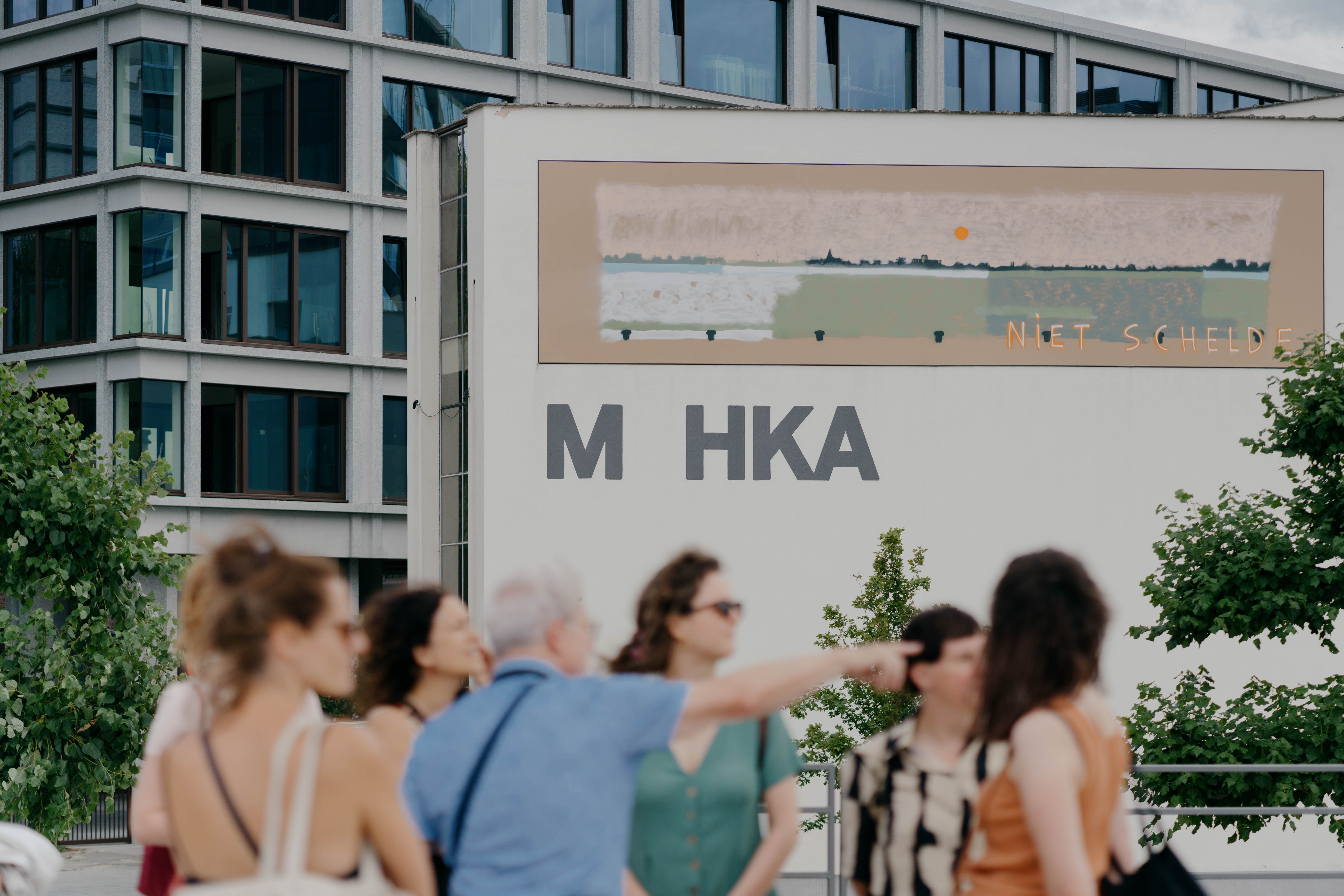 M HKA Avant-garde wandeling