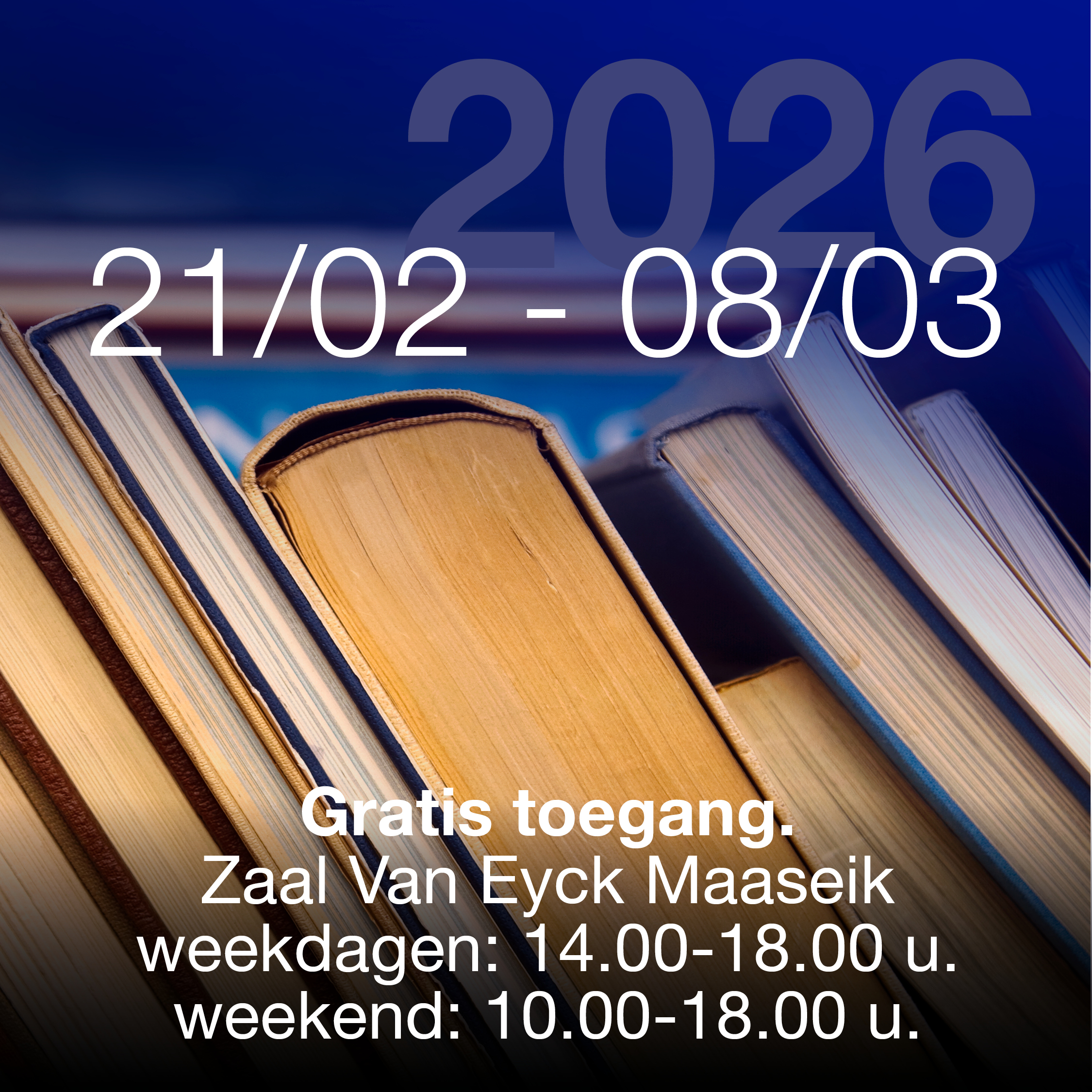 Affiche boekenbeurs