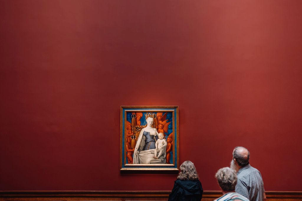 Bezoekers in het KMSKA