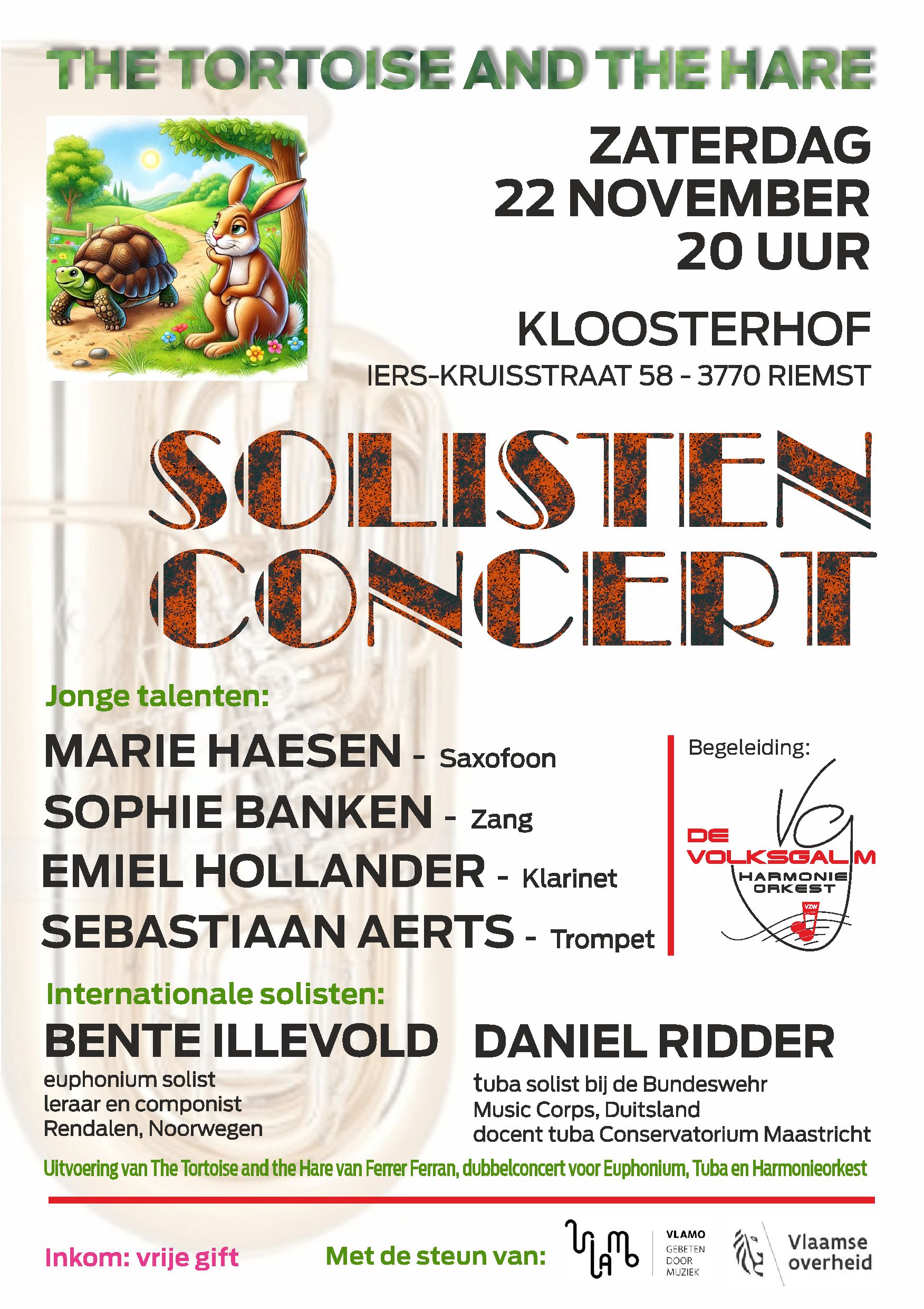 The Tortoise and the Hare - Solisten Concert