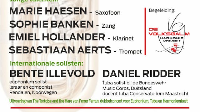 The Tortoise and the Hare - Solisten Concert