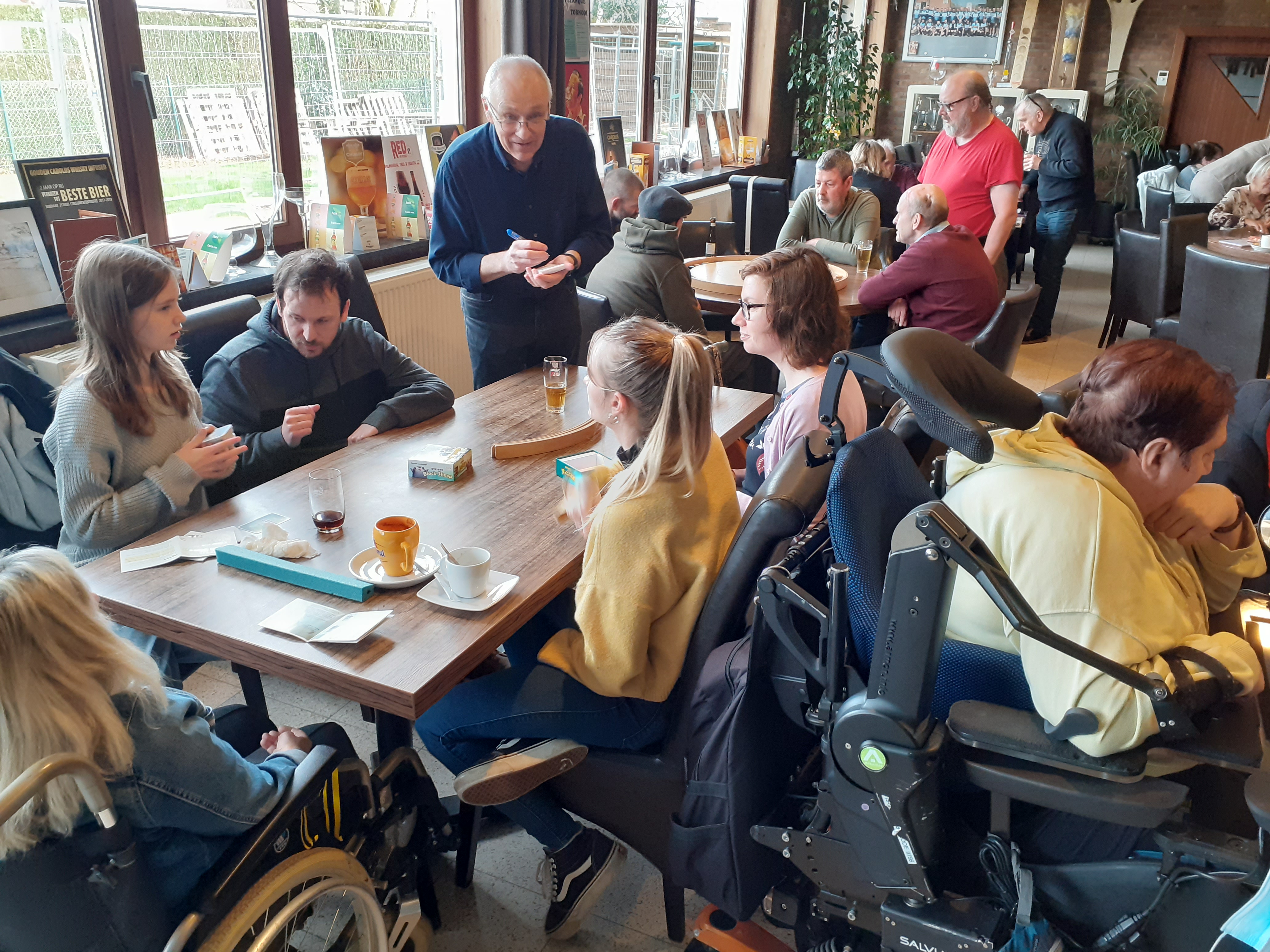 overzicht van een spelnamiddag