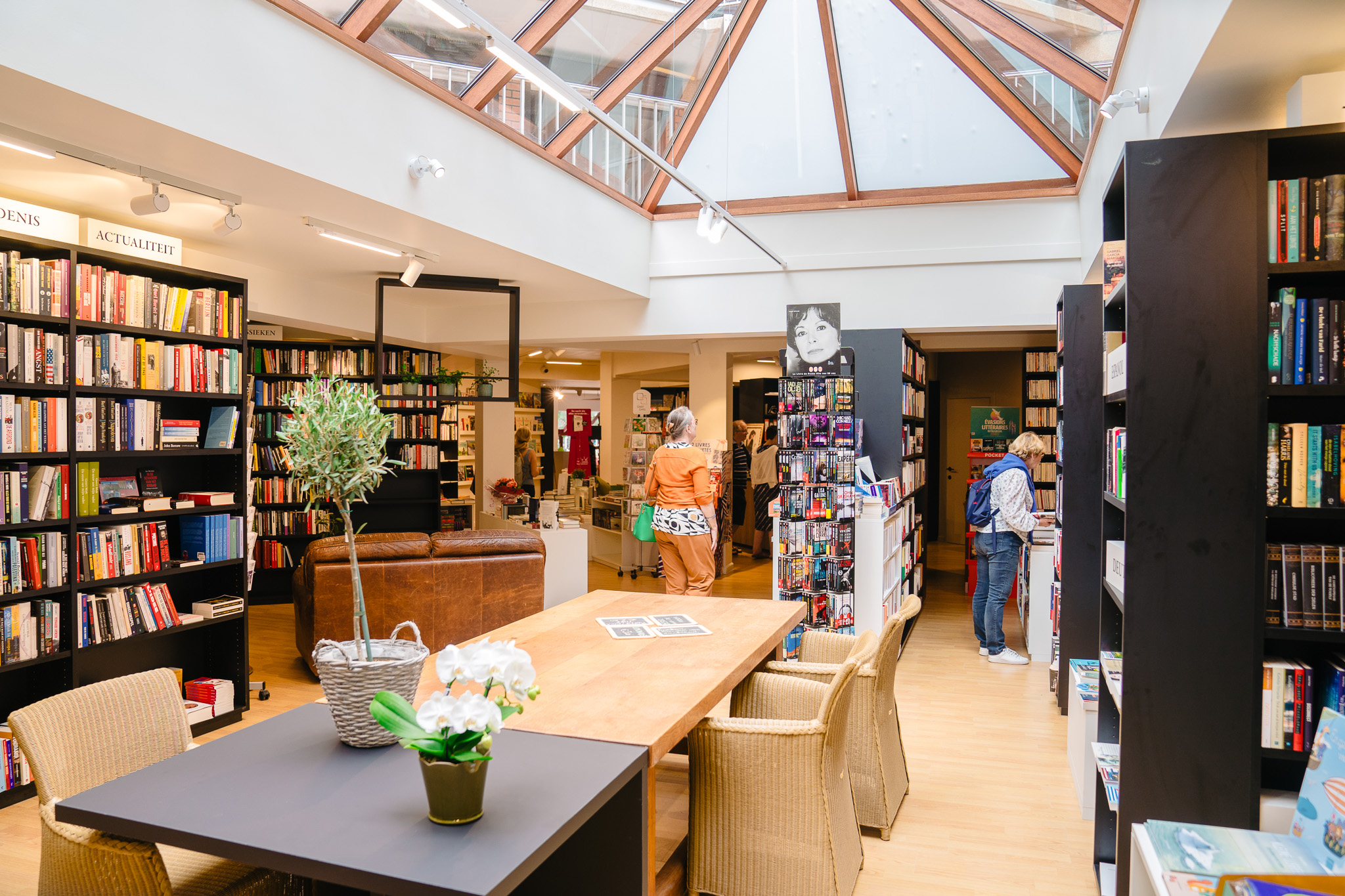 Aan tafel bij Corman