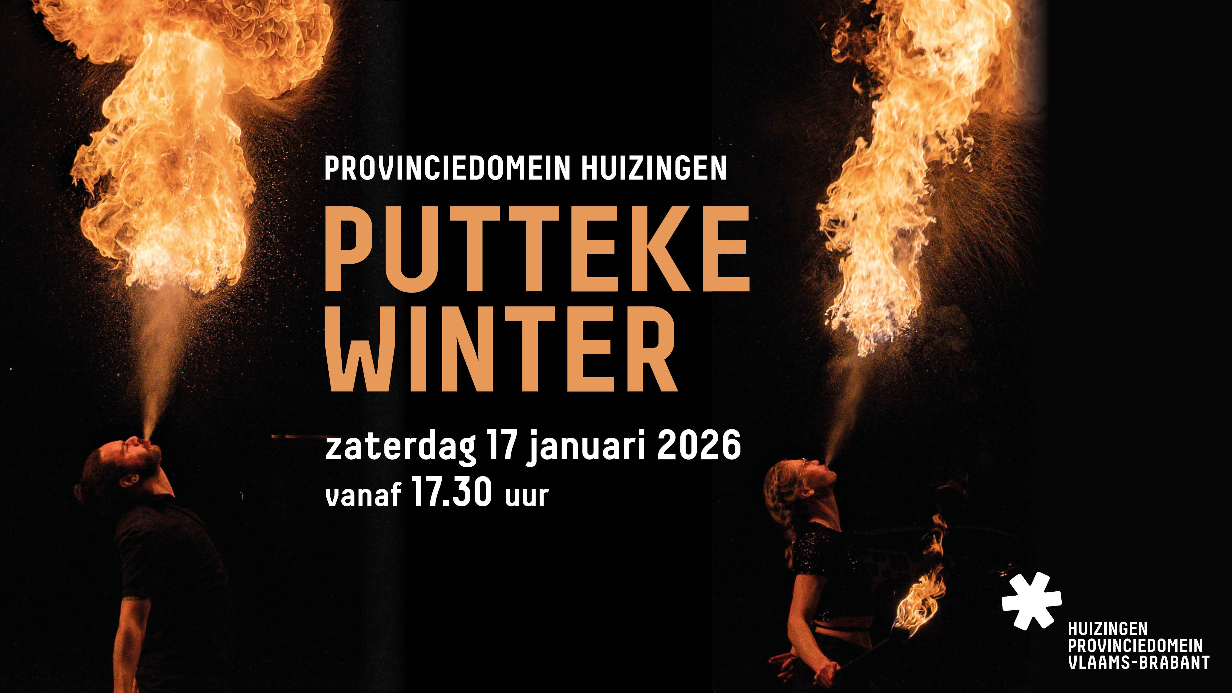 Putteke Winter in Provinciedomein Huizingen