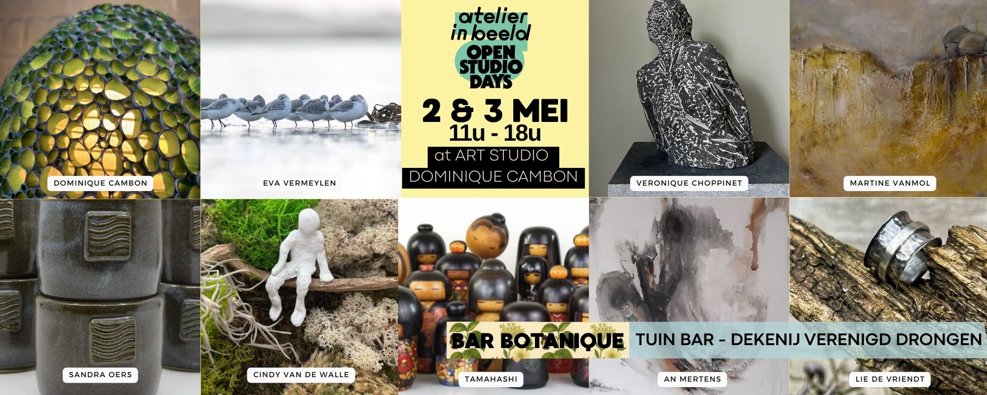 BAR BOTANIQUE kleurt Atelier in Beeld