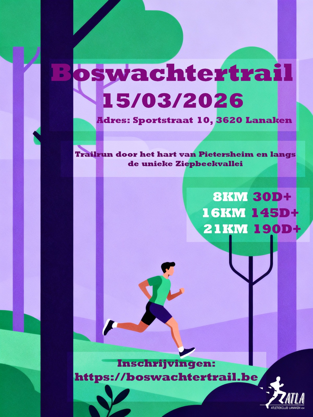 affiche Boswachtertrail