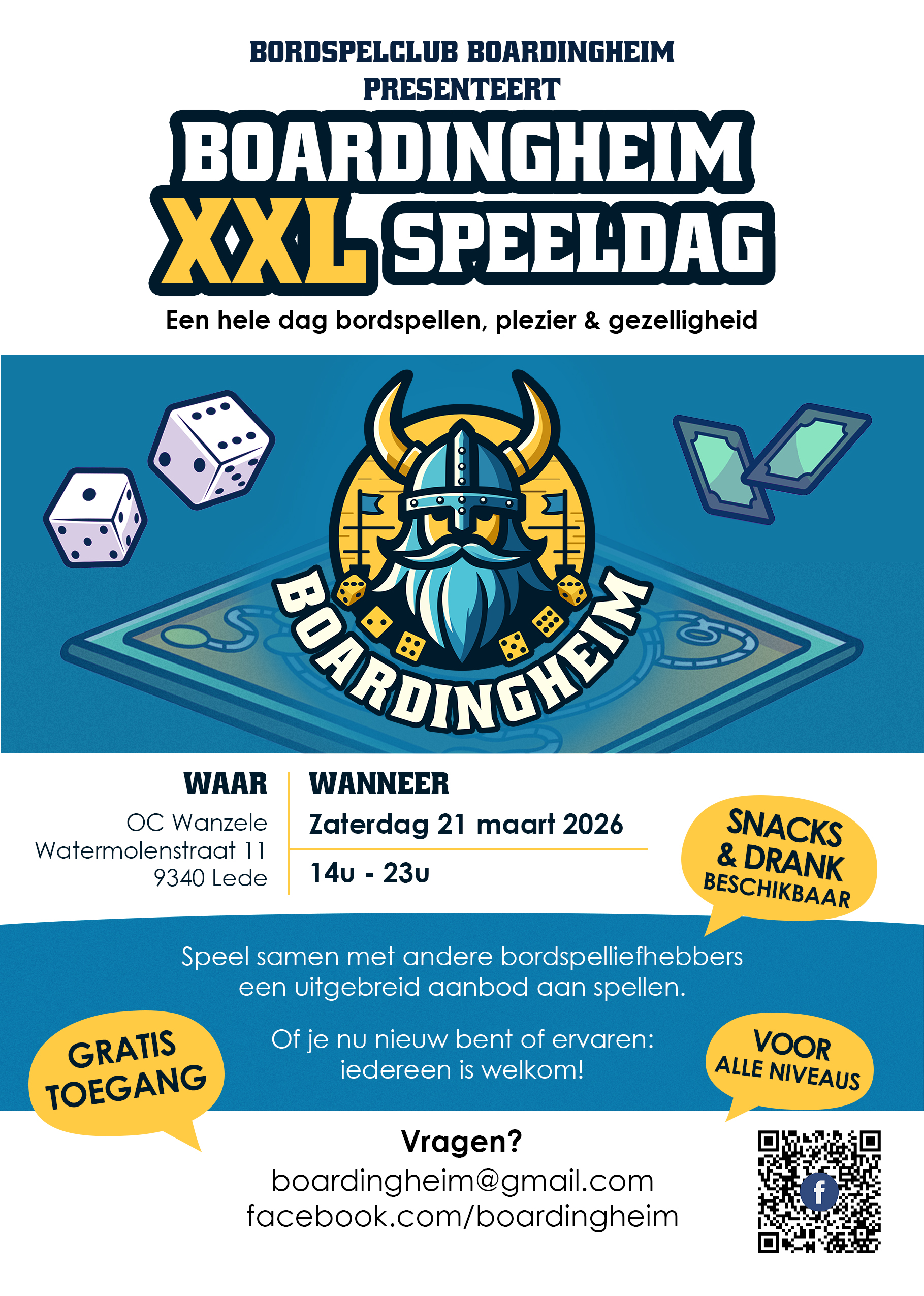 Affiche Boardingheim XXl Speeldag
