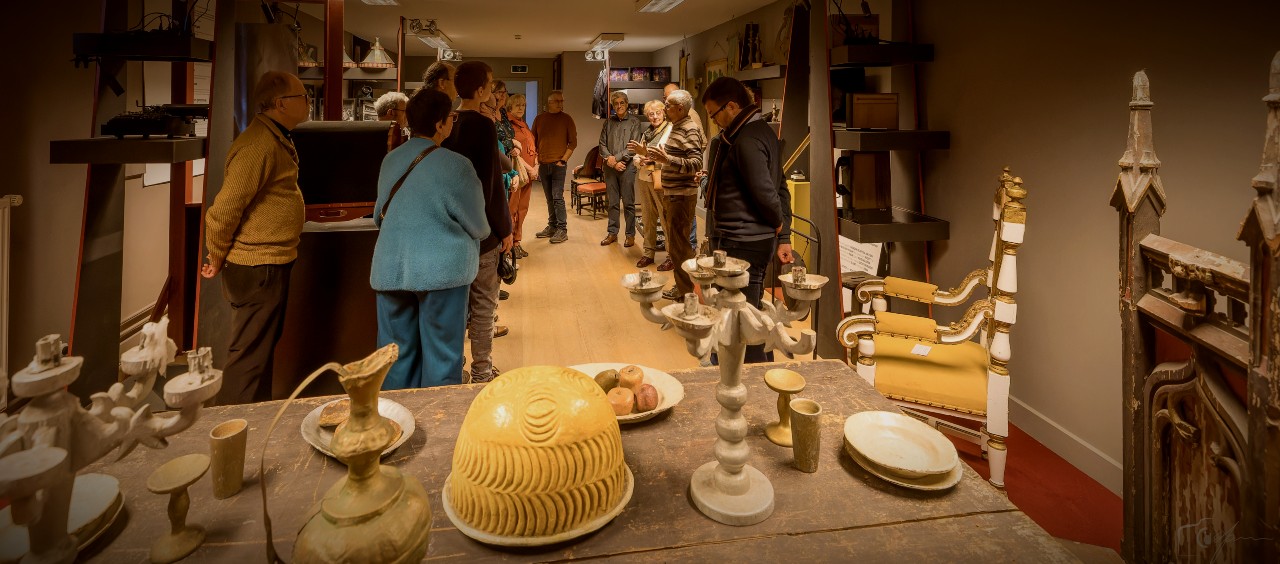 Rondleiding op de erfgoedzolder
