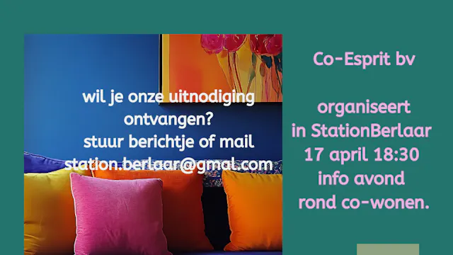 Info moment rond co-housing versus co-wonen