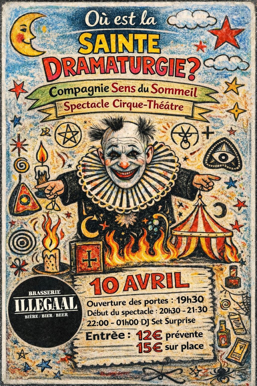Affiche Spectacle Cirque-Théatre