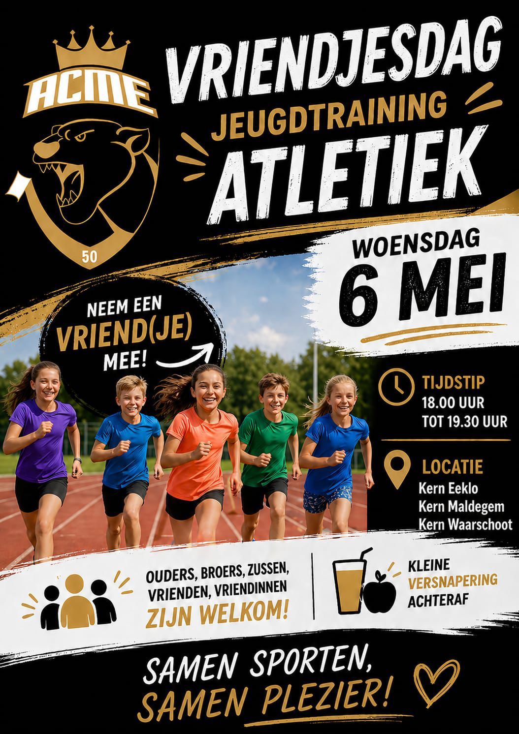 Uitnodiging vriendjesdag