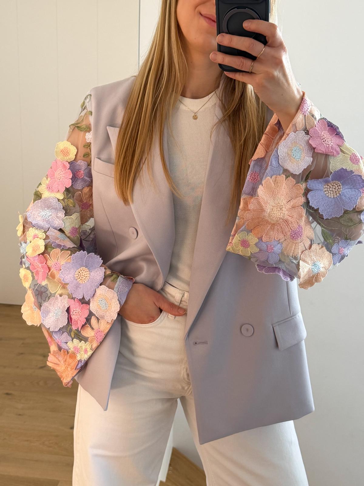 Kimono blazer naaiworkshop door MAANGOUD