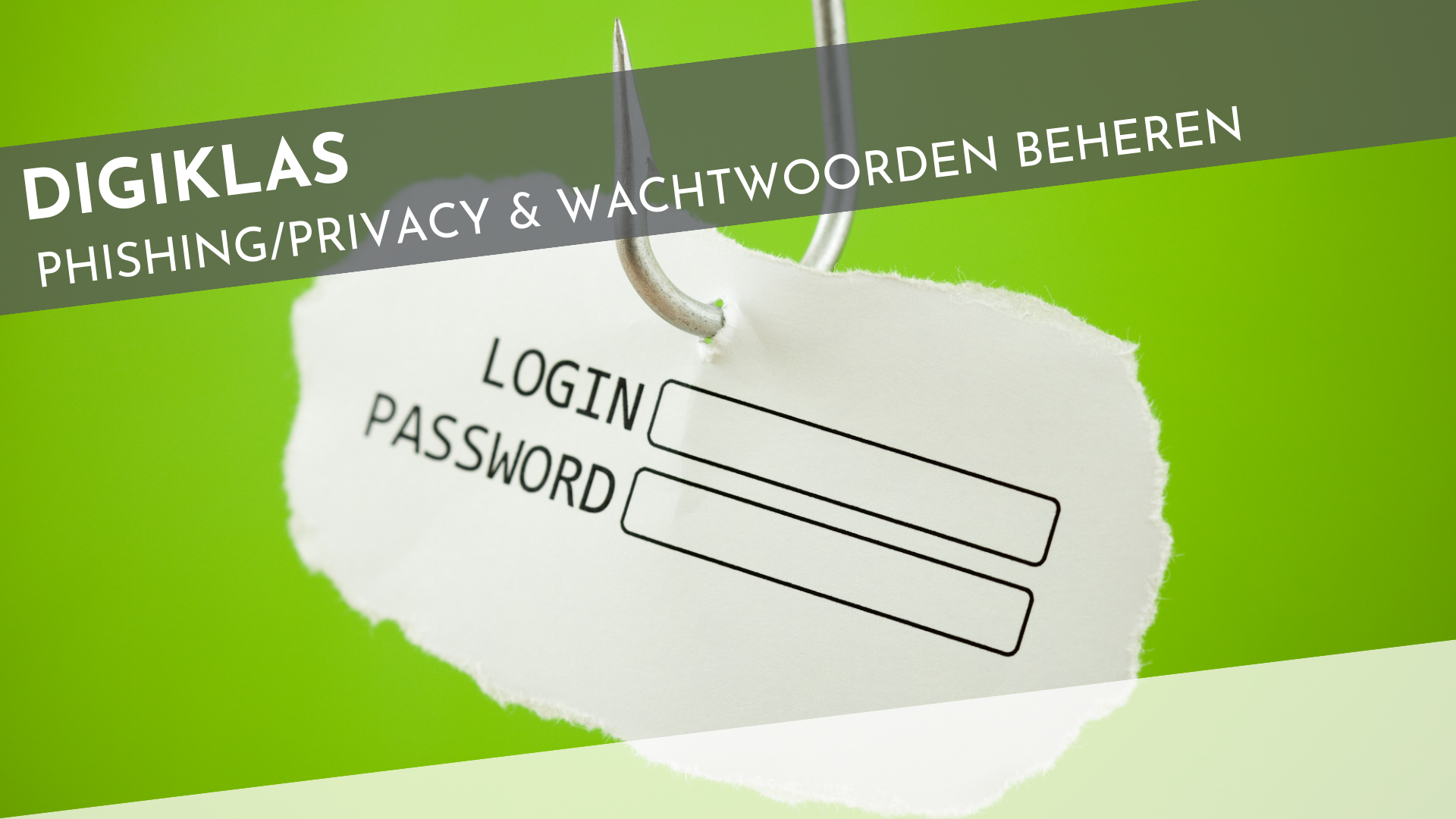 Digiklas phishing, privacy en wachtwoorden