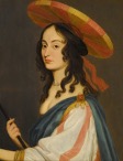 Louise Hollandine van de Palts Zelfportret ca 1650 1655 privéverzameling
