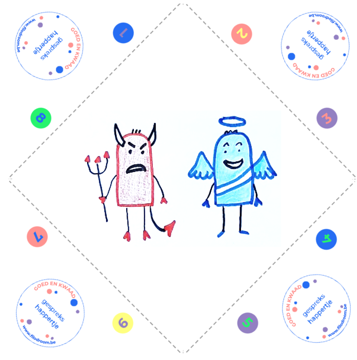 Filosoferen over goed en kwaad / helden en schurken