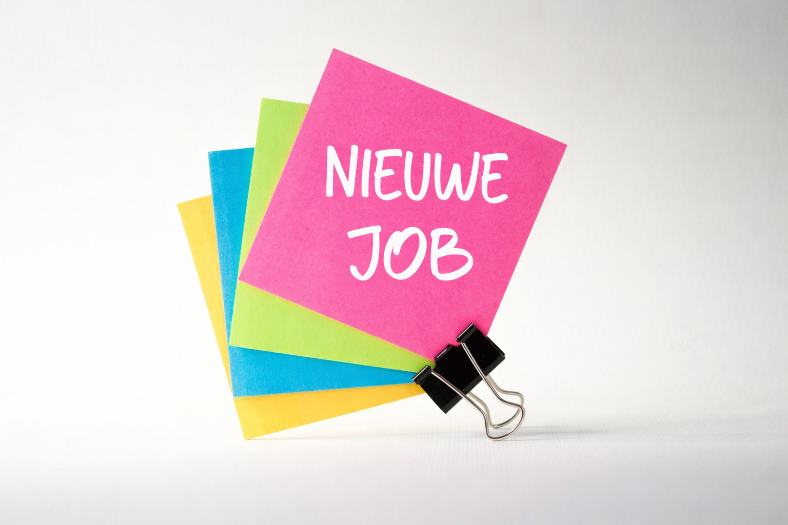 Op zoek naar nieuwe job