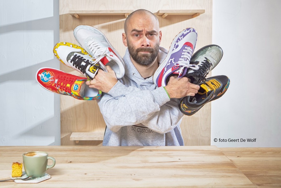 Workshop customize sneakers for fun! By Tazz Customs | Izegem -  UiTinVlaanderen