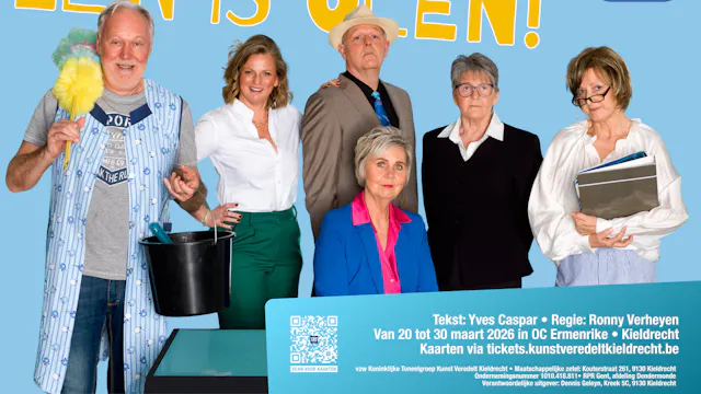 Affiche "Één is geen!"