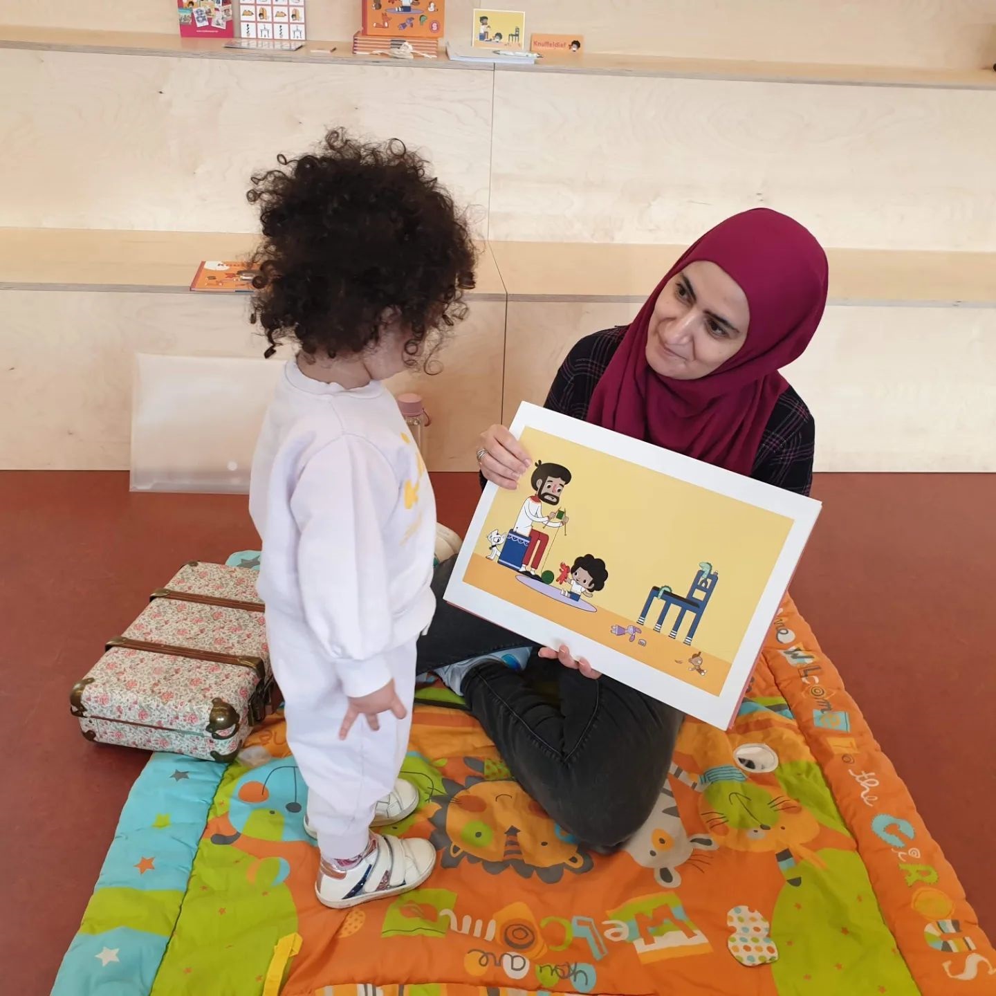 Voorlezen aan peuters