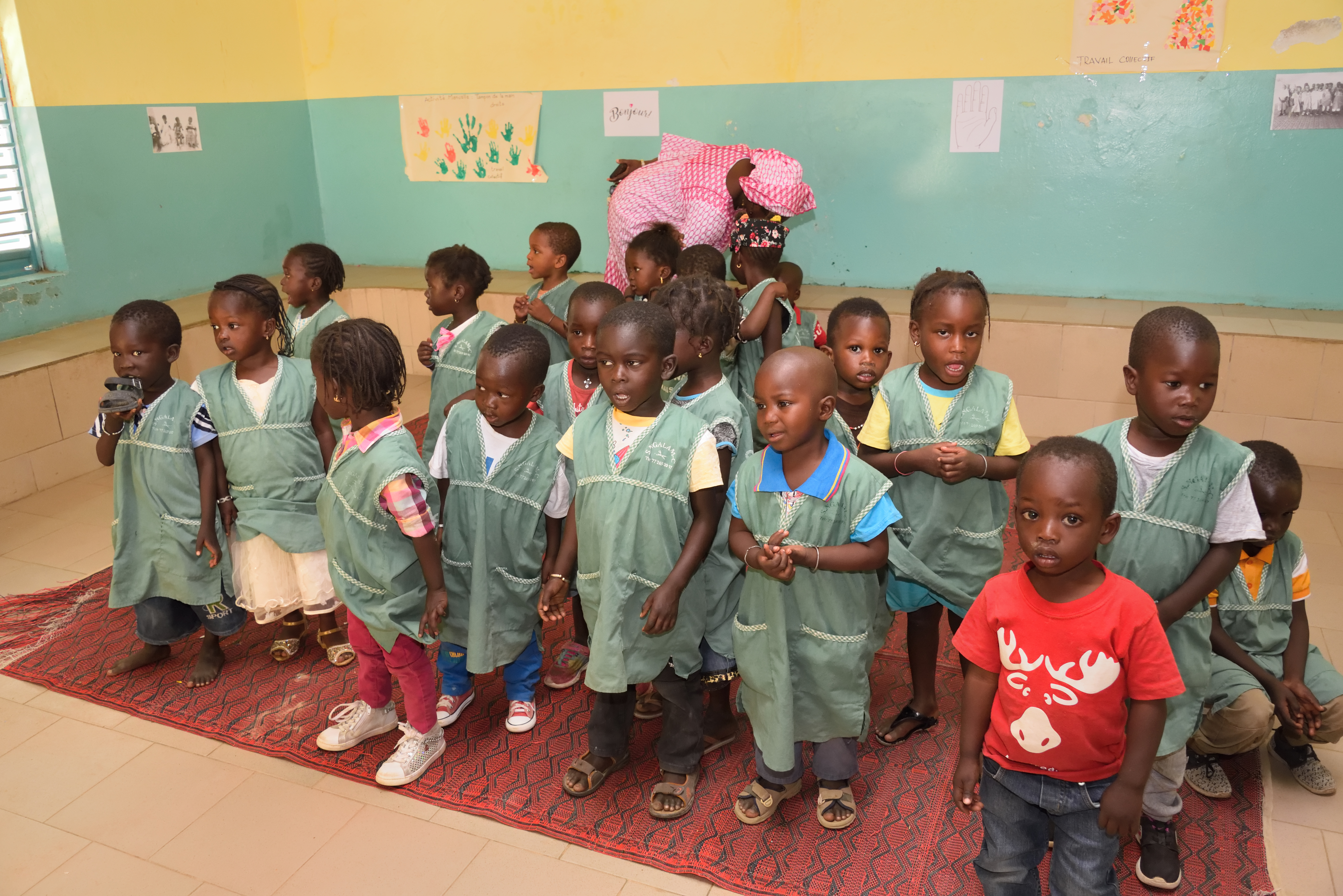 kleuterschool in Warang