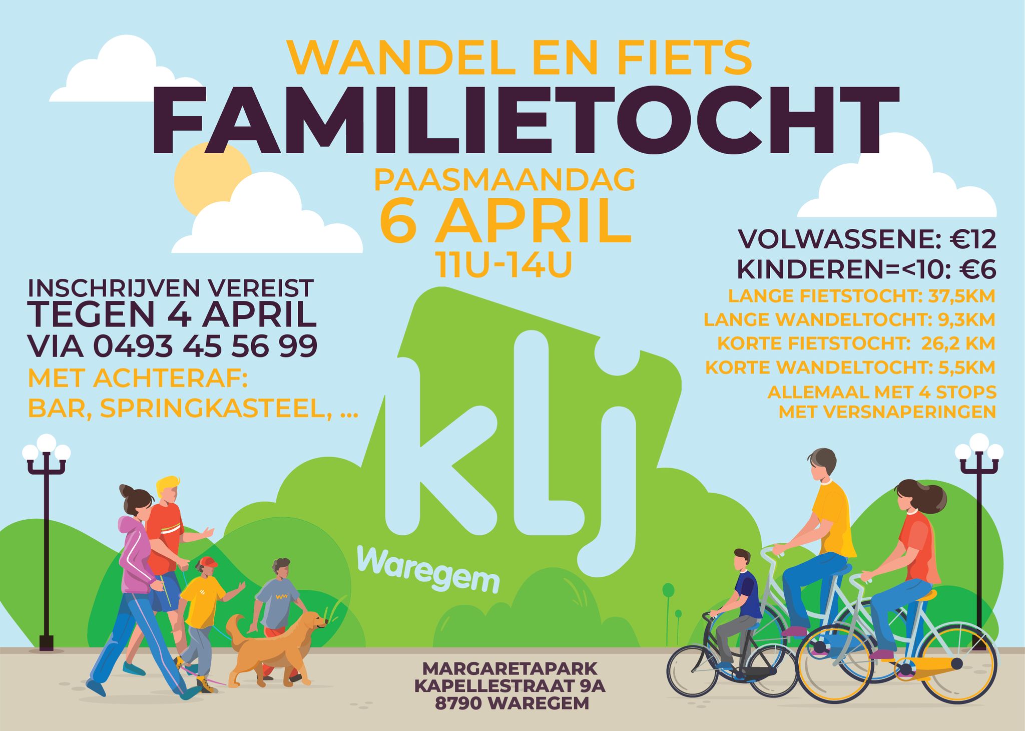 Wandel- en Fiets Familietocht