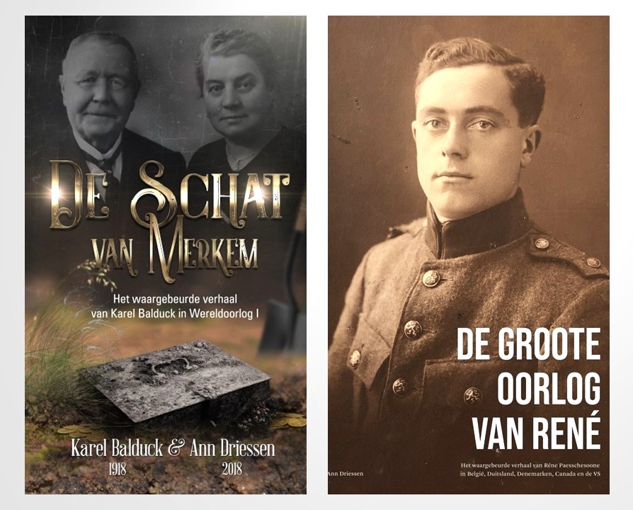 Twee WOI-boeken, met René en Karel in de hoofdrol