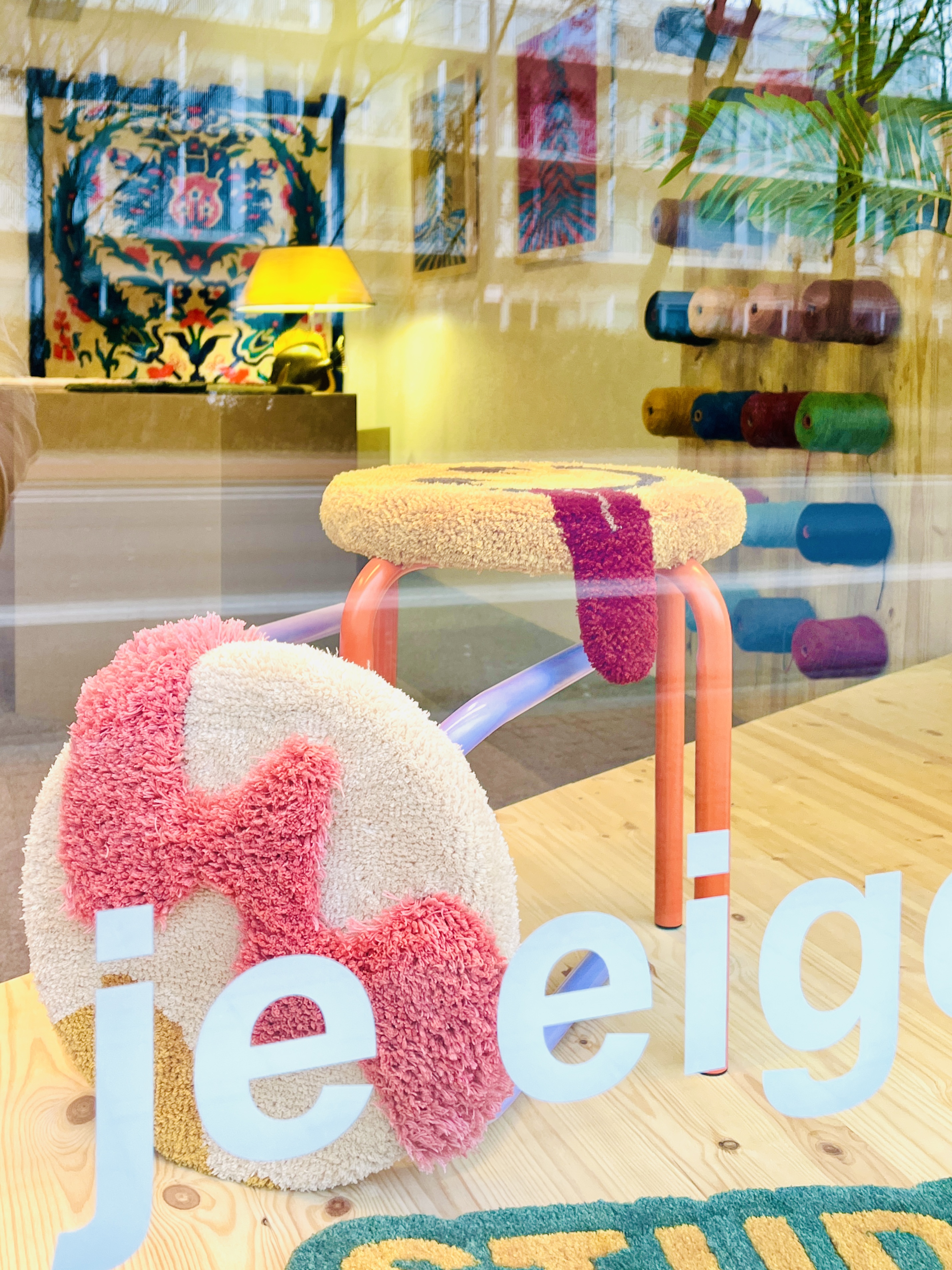 Workshop Krukjes tuften bij Studio Loop In Oostende