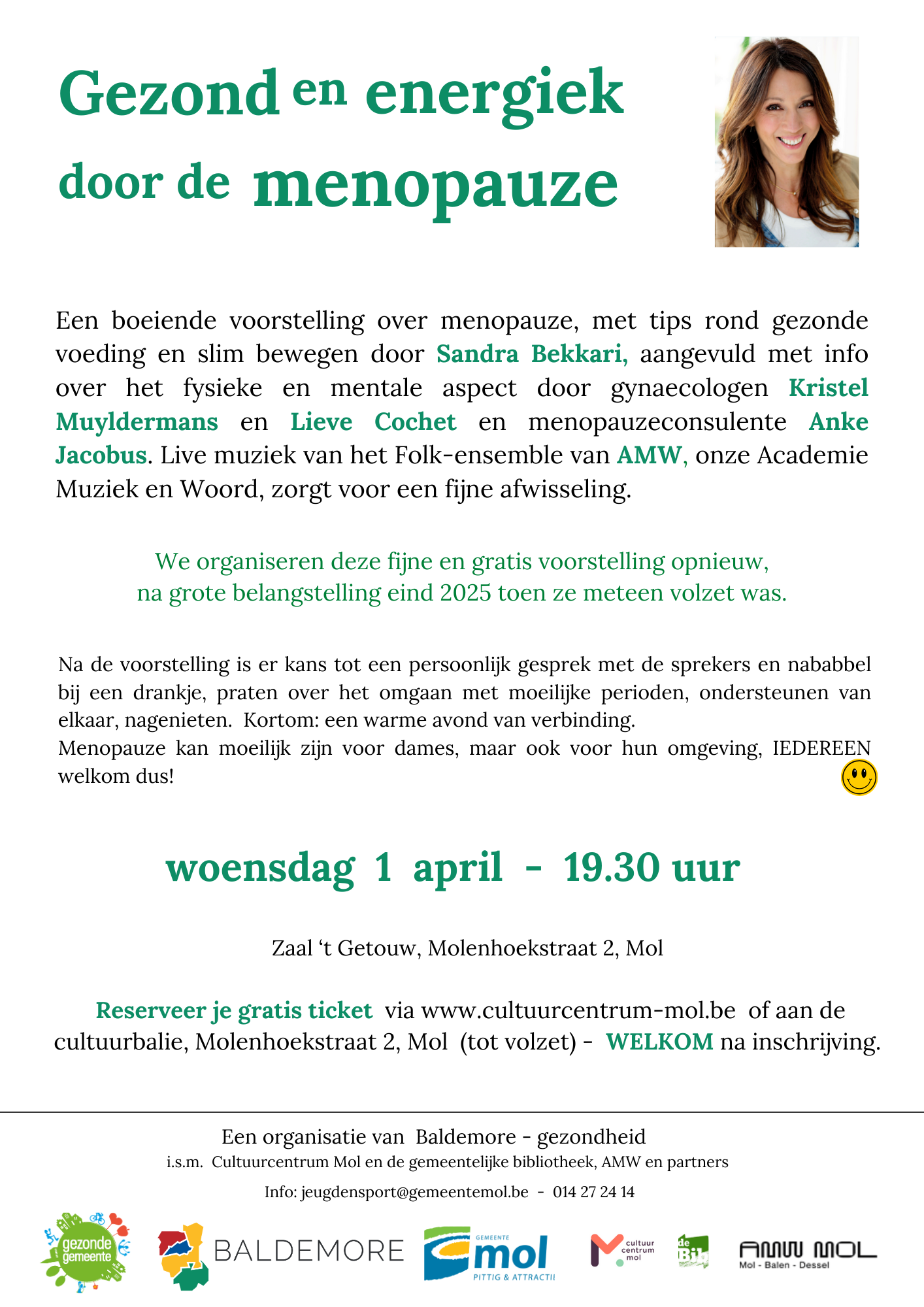 flyer Sandra Bekkari 1.4.2026