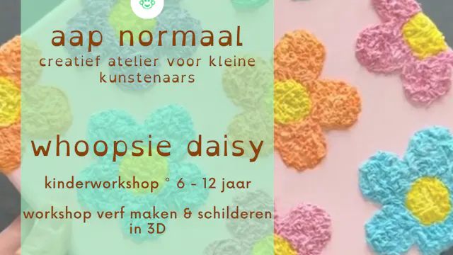 kinderworkshop "Whoopsie Daisy"