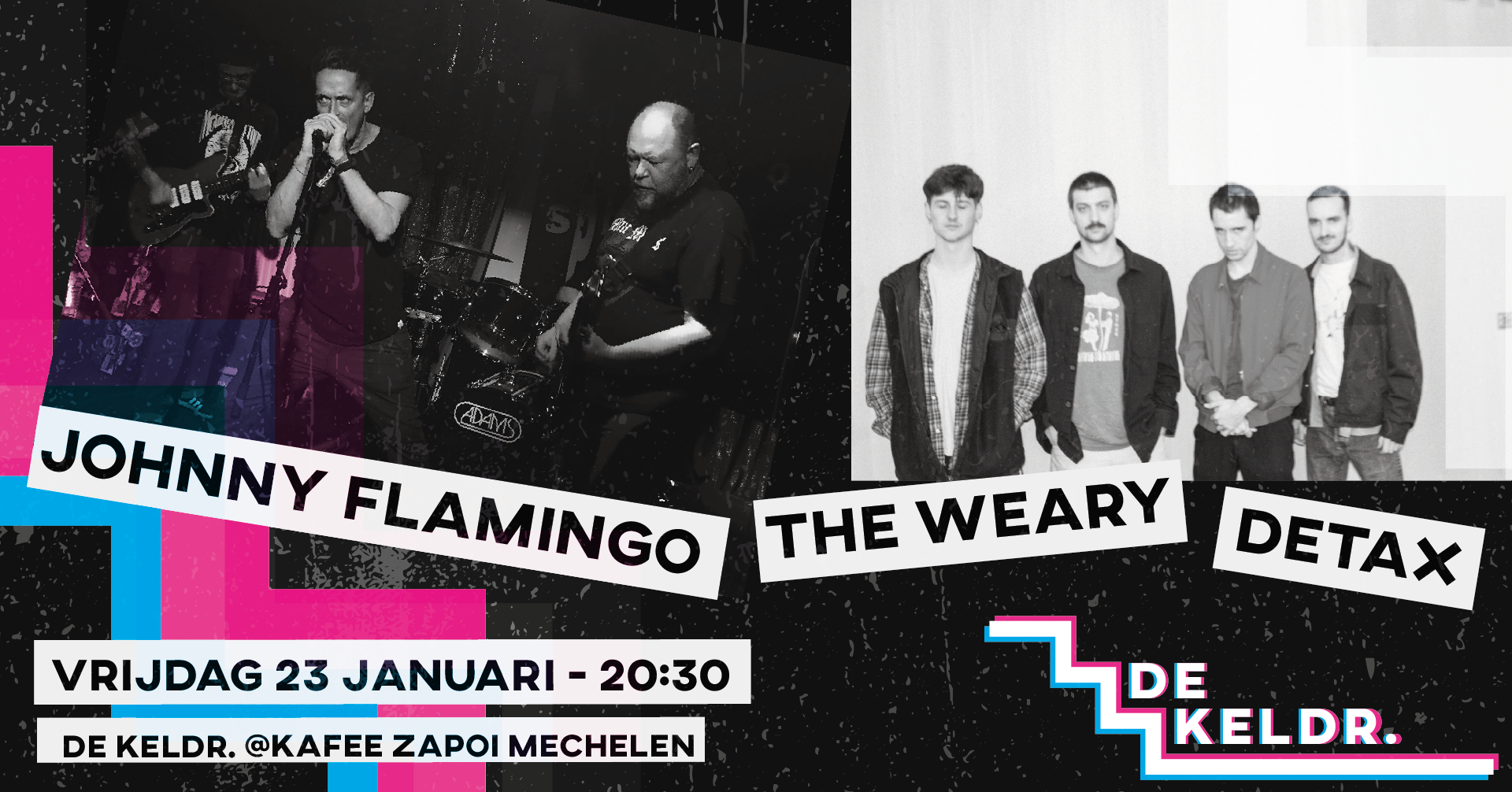 de keldr kafee zapoi the weary detax johnny flamingo