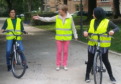 Als volwassene leren fietsen - Zaterdag