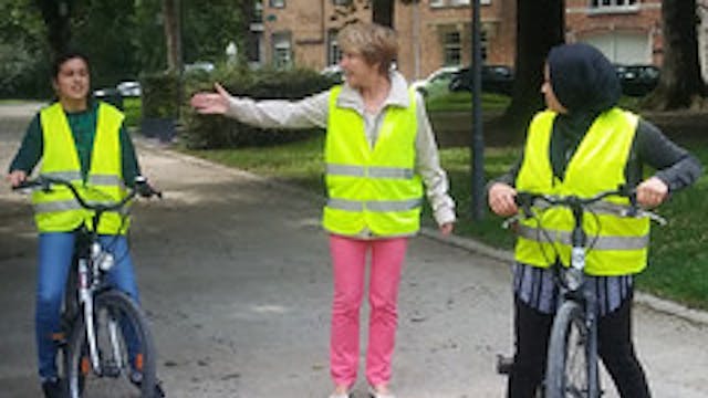 Als volwassene leren fietsen - Reeks 3, dinsdag