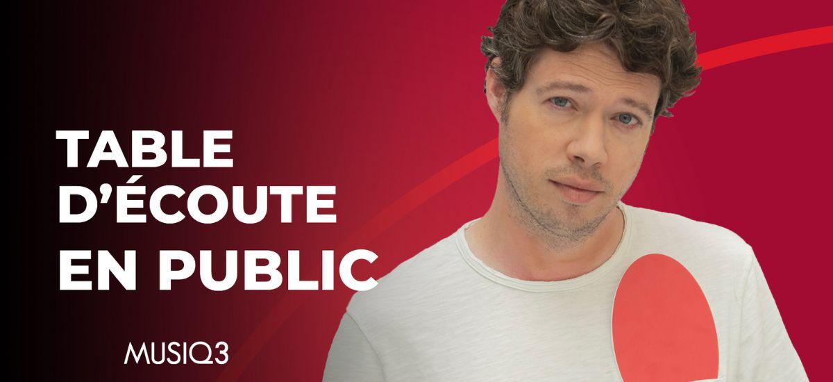 Table d'écoute Musiq3