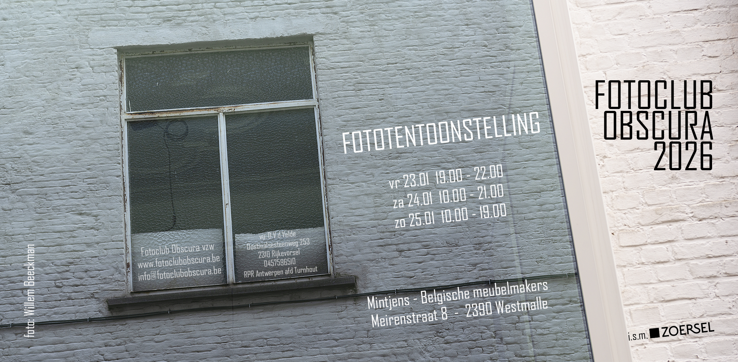 FOTOTENTOONSTELLING 2026 FOTOCLUB OBSCURA vzw ZOERSEL