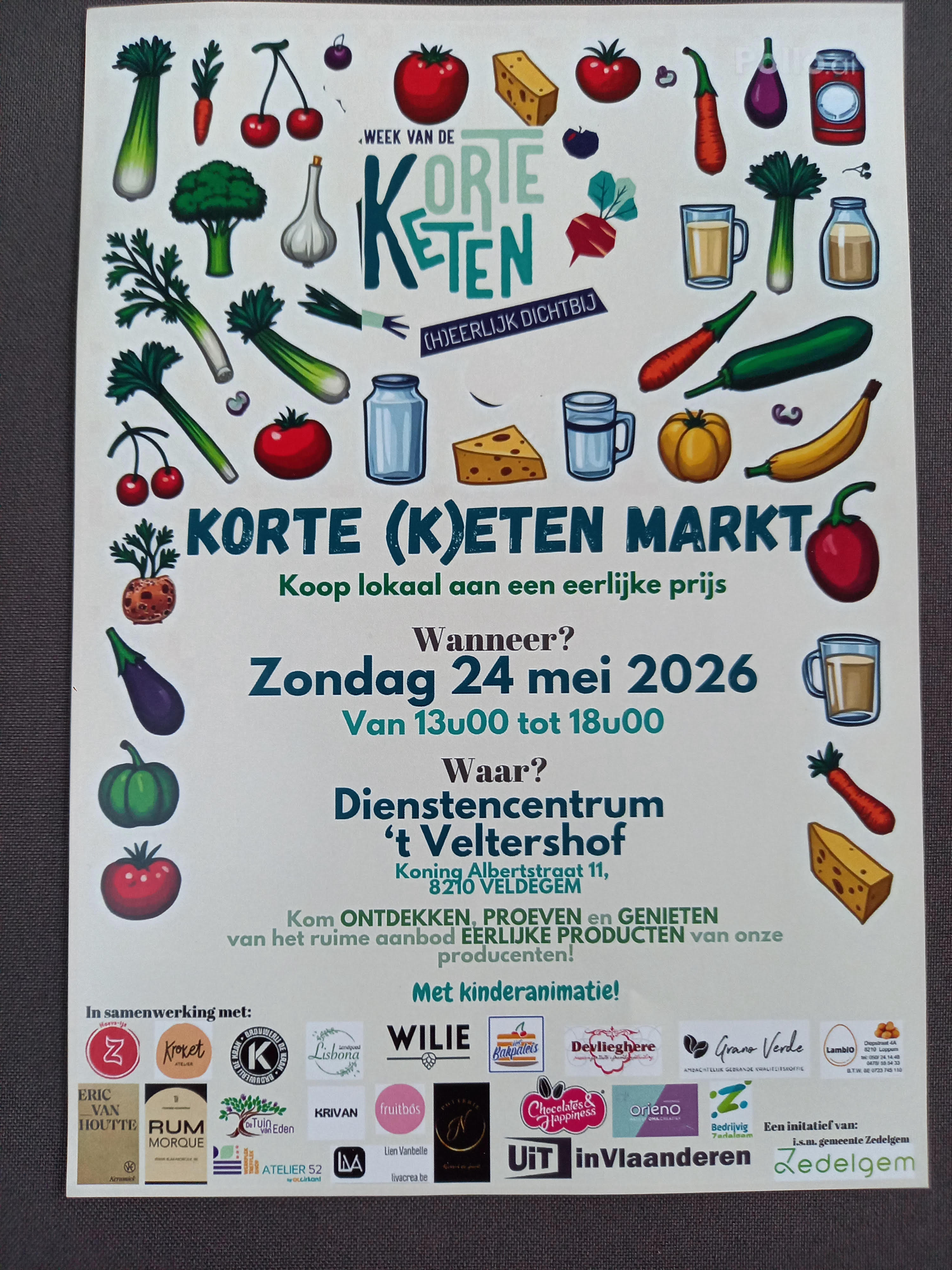 flyer Korte (K)eten Markt mei 2026