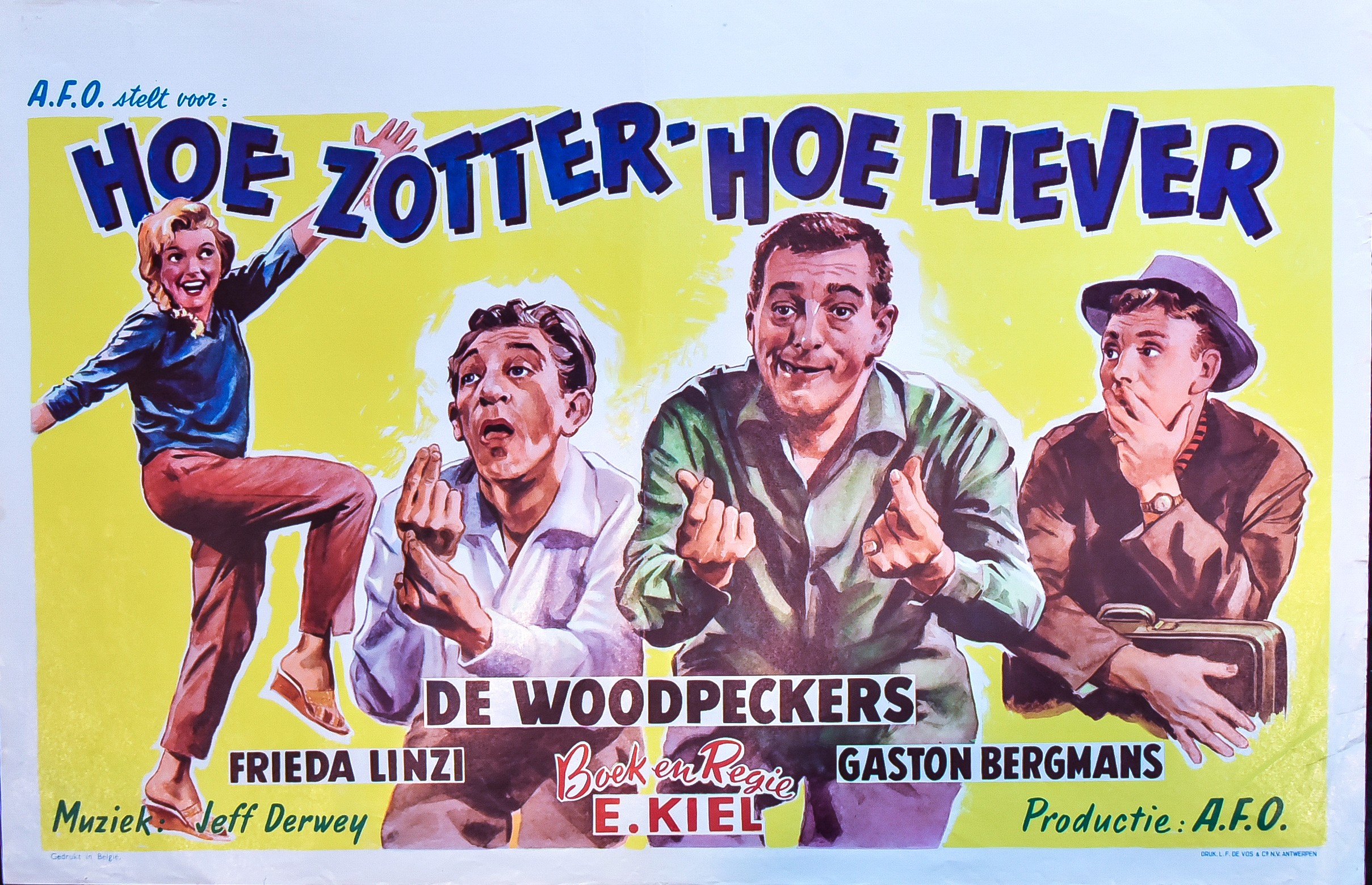 Filmposter Hoe zotter, hoe liever