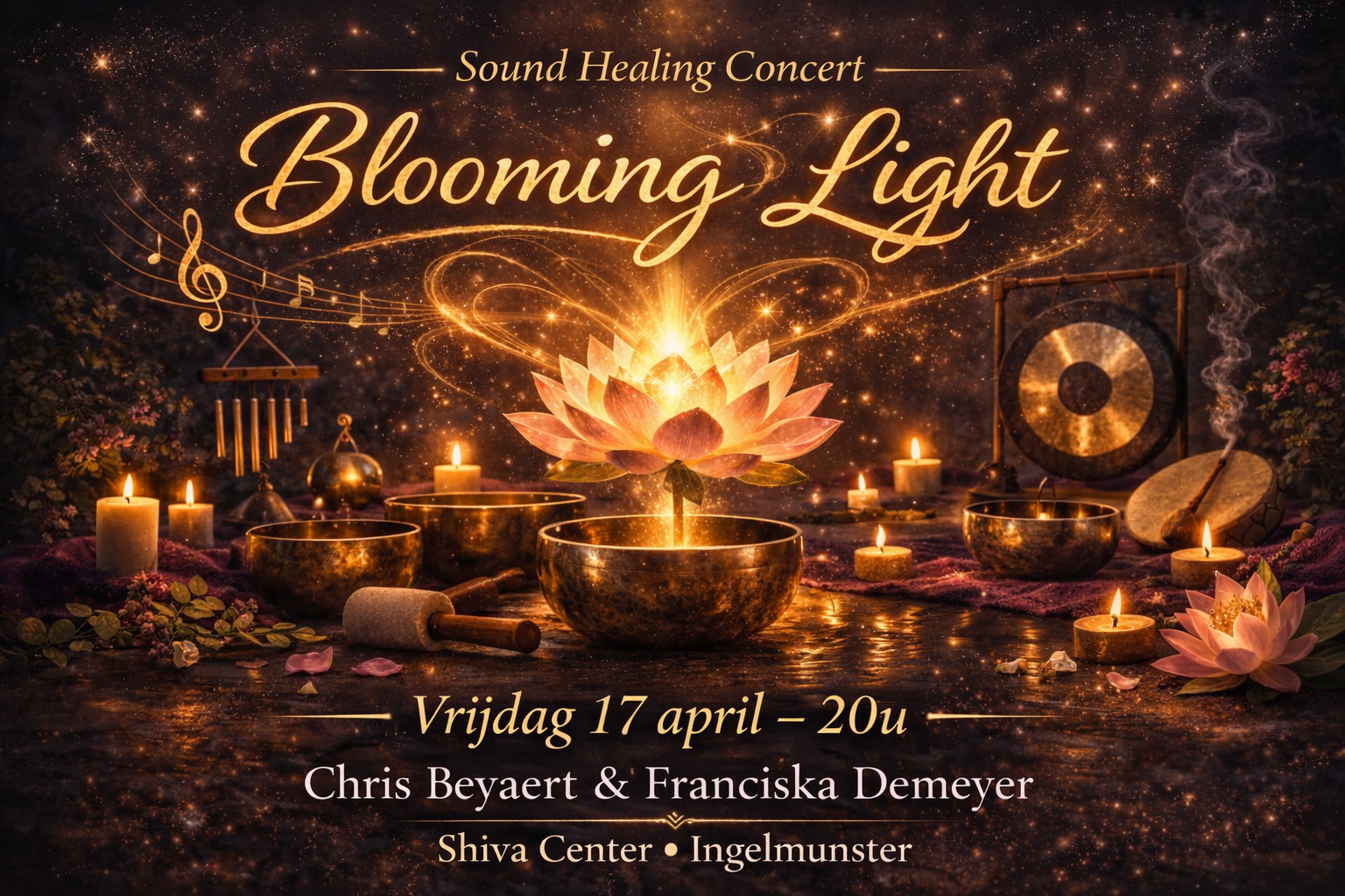Afbeelding voor evenement Sound Healing Concert - vr 17 april '26