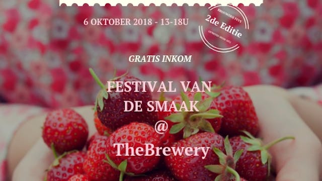 Affiche Festival van de Smaak