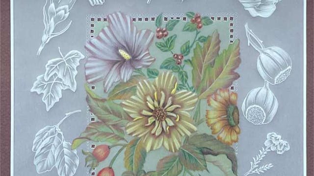 Nadat de patronen zijn gebosseleerd, geperforeerd en geknipt, verbeteren veel kunstenaars het ontwerp verder door kleur toe te voegen met mediums zoals potloden, inkt, acrylverf en stiften.